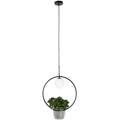 Image of Lindby Orna pendant light 1 bulb hanging basket