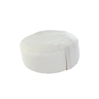 Image of Pouffe Foot Stool Bean Bag With Beans Natural