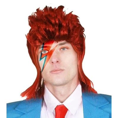Image of I LOVE FANCY DRESS LTD Glam Rocker Wig David Bowie Inspired