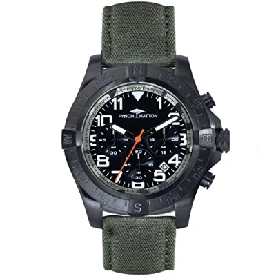 Image of FYNCH HATTON Men Analogue Quartz Watch with Leather Strap FHT 0001 LC