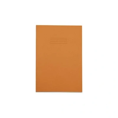 Image of RHINO F8M A4 48 Page Exercise Book Orange (Pack of 10)
