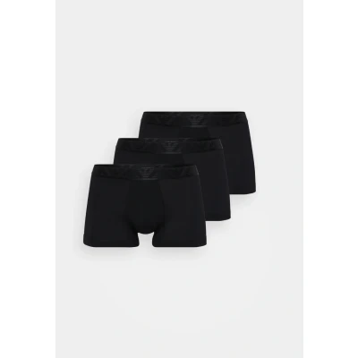 Image of EMPORIO ARMANI Man Shiny Logoband Pack 3 Trunk Black S