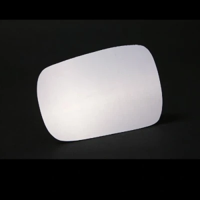 Image of Wing Mirror Glass Left Compatible with Ford Fiesta 2002 2005 STICK ON Passenger Near Side Blind Spot