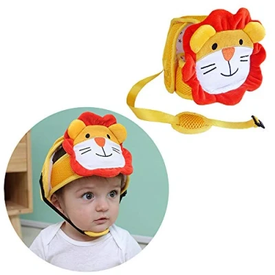 Image of Infant Helmet Baby Safety Helmet, Protective Hat, Adjustable Headguard Toddler Head Protector Breathable for Toddlers Learn to Walk