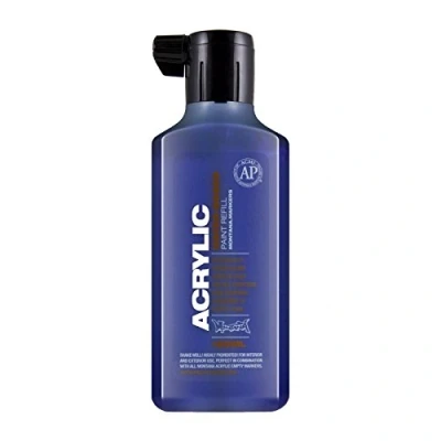 Image of Montana Acryl Paint Refill 180Ml Blue Dark