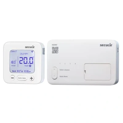 Image of Secure Meters Horstmann H3747 4 Channel Programmable Room Thermostat Direct Replacement for H37XL and H47XL Bluetooth Programming with Smart WIFI Add On Option App Controlled