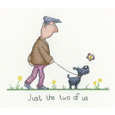 Image of Heritage Crafts Cross Stitch Kit The Two of Us