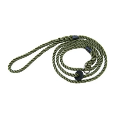 Image of Bisley Deluxe Gun Dog Training Slip Lead Green