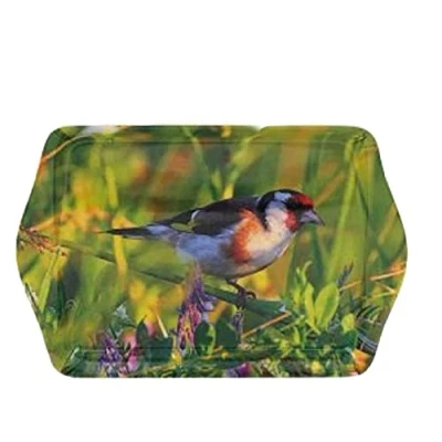 Image of Garden Birds Snack Scatter Tray Chaffinch Kingfisher Blue tit Robin (Chaffinch)
