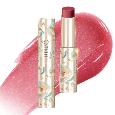 Image of CATKIN Tinted Lip Balm, Glossy, Plumping Lips, Moisture, Translucent, Water Bomb, High Pigmented, Keep Lips Hydrated and Smooth