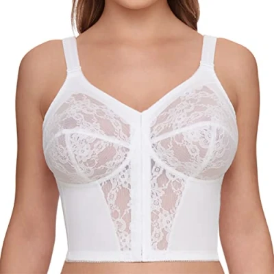 Image of Susa Women&#039;s Longline BH Bra, Shell,