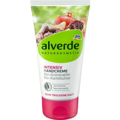 Image of Alverde Intensiv Hand Cream Pomegranate &amp; Organic Shea Butter 75 ml