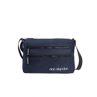 Image of DON ALGODON Women&#039;s Zita Bag, Navy, Bandolera mediana