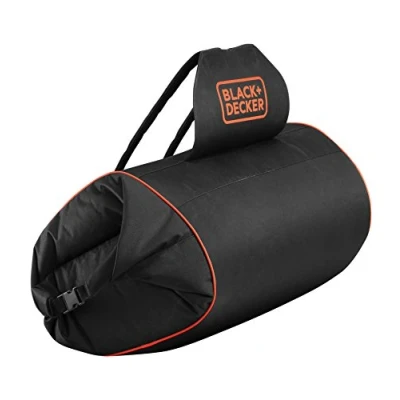 Image of Black+Decker Leaf Catcher Backpack (Includes Flexible Suction Hose, 72L Capacity, Compatible with These Vacuums: GW2810, GW2838, GW3030, GW3031BP, GW3050) GWBP1