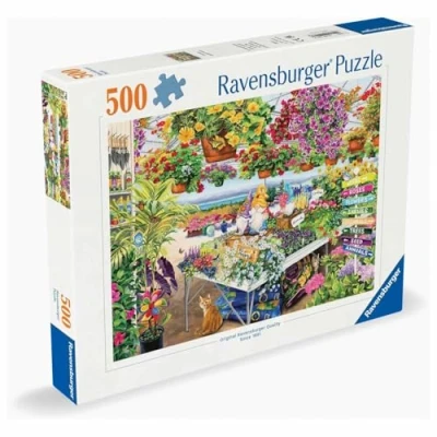 Image of Ravensburger Glorious Garden Centre 500 Piece Jigsaw Puzzle for Adults and Kids Age 10 Years +