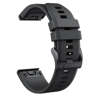 Image of NotoCity for Garmin Fenix 6 pro/Fenix 5/ 7 Strap, Quickfit 22mm Watch Strap 6/Fenix 5 Plus/Fenix Pro, Epix 2, Forerunner 935/945/955/965, Approach S60/S62, Instinct, Quatix 5(Black)