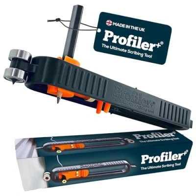 Image of Profiler+ Multifunction Scribing Tool, Transfer the Outline of Any Surface onto Material, Precision Measuring Contour Gauge, Compass Scriber, Carpenter, Construction, Woodworking Scribe Tool
