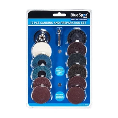 Image of Blue Spot Tools 12 PCE Sanding and Preparation Set