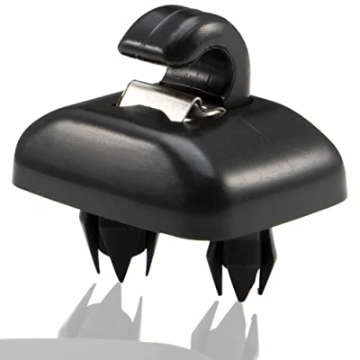 Image of Sun Visor Clip Hook ZEALfix for A1 A3 A4 A5 Q3 Q5 8E0 857 562 Auto Bracket Hanger replacement 8E0857562 A udi 1 pcs (Black)