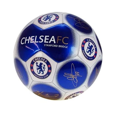 Image of Chelsea FC Official Football Gift Signature Skill Ball A Great Christmas/Birthday Idea For Men And Boys