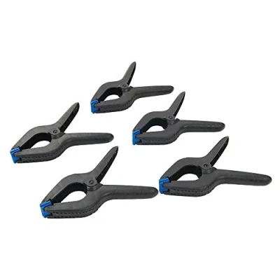 Image of Silverline Spring Clamps 5pk 200mm Length / 100mm Jaw