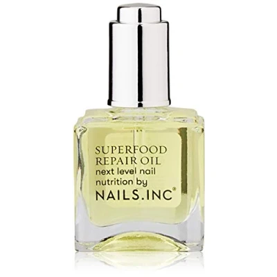 Image of Nails.INC Superfood Repair Oil Treatment, A Blend of Nourishing Oils Hydrate and Promote Nail Cuticle Health, Cruelty Free, Vegan