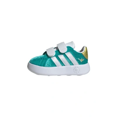 Image of adidas Sportswear Baby shoes Pure teal cloud white gold metallic for kids, Size: 4.5K/5K,