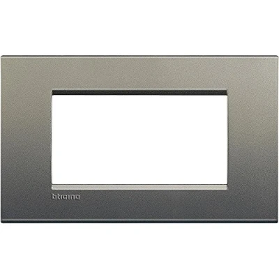Image of BTicino Livinglight Plate, 4 Modules, Multi Colour, multicolour, LNA4804AE