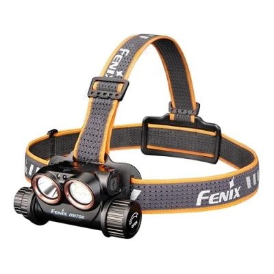 Image of fenix HM75R SE Rechargeable Work/Industrial &amp; Outdoor Headlamp 1600 Lumen 223m 100 Hrs Max Cool White Spot, Neutral Flood and Red Beams IP68