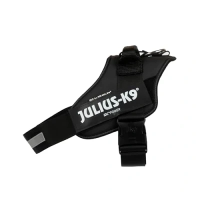 Image of IDC Powerharness, Size: 1/L, Black Faux Leather