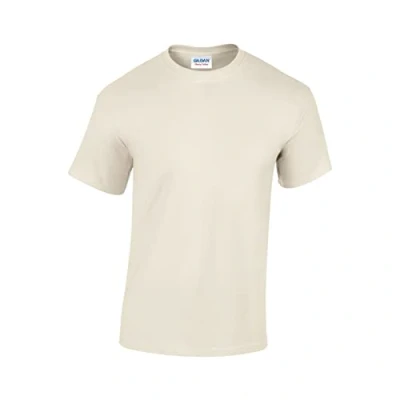 Image of Gildan Heavy Cotton Adult T Shirt, Natural, S