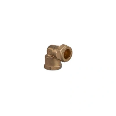 Image of Plumbright Compression Elbow Female 15mm x 1/2&quot; P802.08