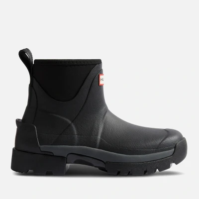 Image of Hunter Original Womens Balmoral Chelsea Hybrid BOOT Wellies, Women&#039;s, Size: 4, Black Synthetics/textile