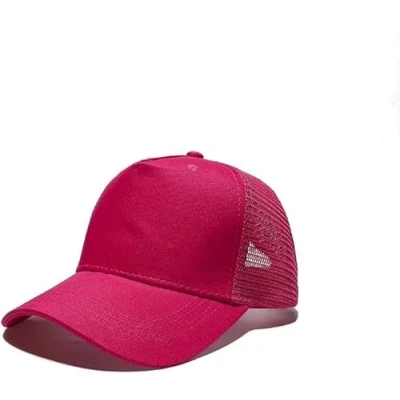 Image of ASD Accessories Men&#039;s Women&#039;s Baseball Classic Caps, Men Women Unisex Adjustable Caps (UK, Alpha, One Size, Hot Pink Trucker)