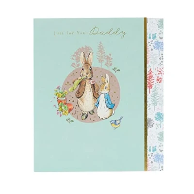 Image of Peter Rabbit Birthday Card for Daddy Sweet Design