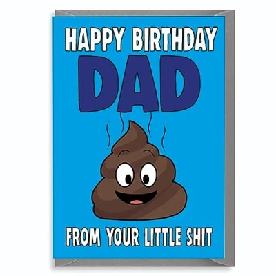 Image of Dad Birthday Card for Him Funny C629