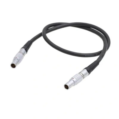 Image of HangTon Steadicam Zephyr 0B 3 Pin to 2 Male Power Cable for Teradek Bond Bolt/SmallHD Monitor 60cm