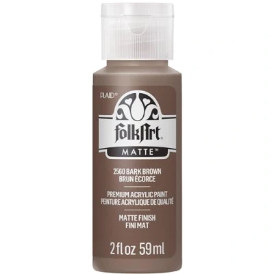 Image of FolkArt Acrylic Paint in Assorted Colors (2 Ounce), 2560 Bark Brown