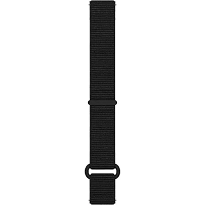 Image of Polar wristband 20mm hook&amp;loop black M/L