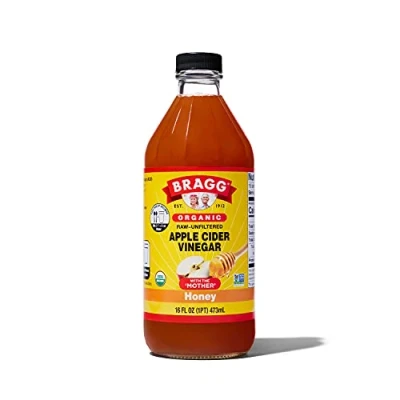 Image of Bragg Organic Apple Cider Vinegar and Honey, 473ml