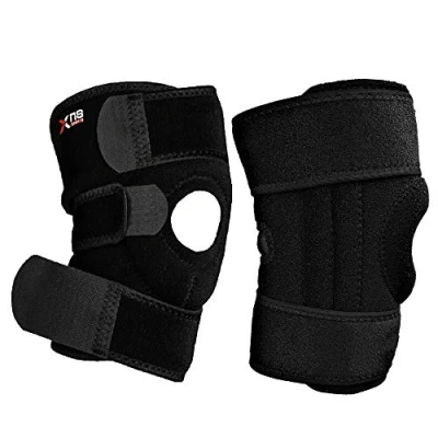 Image of (PACK OF 2) Knee Support Brace Adjustable Neoprene Open Patella Protector M3635
