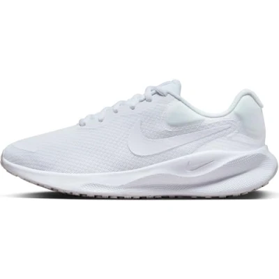 Image of NIKE Women&#039;s Revolutin 7 Sneaker, White, 10.5 UK