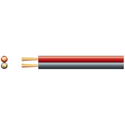 Image of 100m Black Speaker Cable Home HiFi Car Stereo Wire 4.2 x 8.2mm 158 Strand