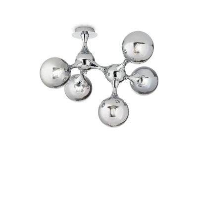 Image of Nodi 5 Light Ceiling Chrome