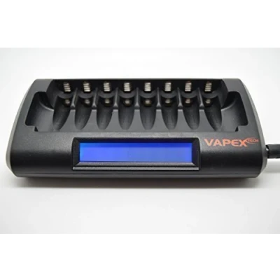 Image of Vapextech Super Smart nimh Battery Charger 8 cell AA or AAA