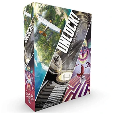Image of Space Cowboys, Unlock! Escape Adventures, Card Game, Ages 10+, 2 6 Players, 60 Minutes Playing Time