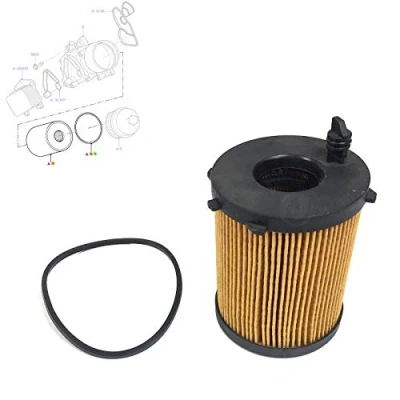 Image of Oil Filter with Gasket Seal, 1359941