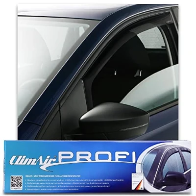 Image of ClimAir CL 3862D Window Visors Dark, Black