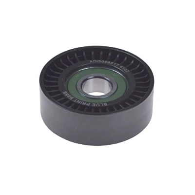 Image of 252872A010, 252872A110 Idler Pulley BLUE PRINT ADG096517 HYUNDAI: i30 I Estate, ix35, II Hatchback, KIA: CARENS 4, Sportage III, RIO 3