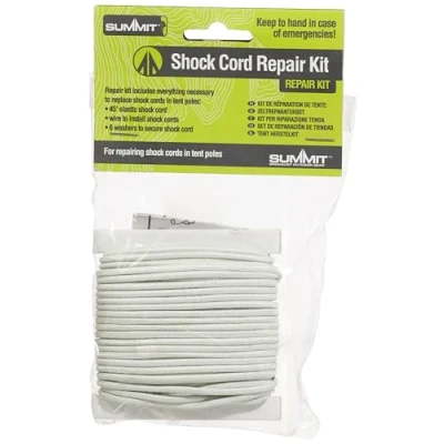 Image of PMS SHOCK CORD KIT REPAIR BROKEN TENT POLES HEADER CARD